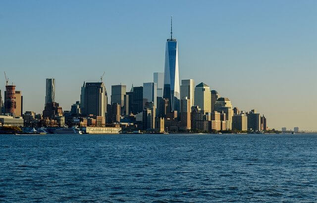 Stora byggnader - New York skyline
